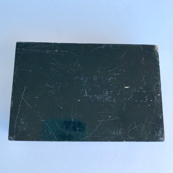 Vintage Russian Lacquer Wood Trinket Box Birds Flowers - Picture 5 of 8